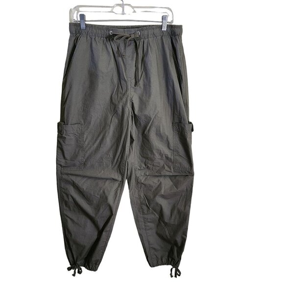 Hunter & Brown Pants - Hunter & Brown Army Green Cargo Jogger Pants Size L